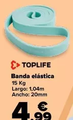 Oferta de Toplife - Banda Elástica por 4,99€ en Carrefour