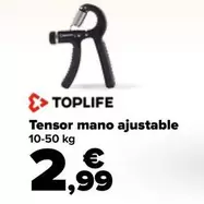 Oferta de Toplife - Tensor Mano Ajustable por 2,99€ en Carrefour