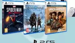 Oferta de Consola + Pack 3 Juegos: Spider-Man Miles Morales,  God Of War Ragnarok, Y Uncharted Coleccion Legado De Los Ladrones por 599€ en Carrefour