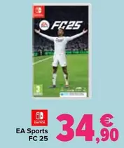 Oferta de Nintendo SWITCH  - Ea Sports Fc 25 por 34,9€ en Carrefour