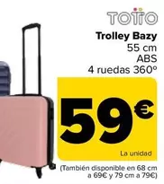 Oferta de Totto - Trolley Bazy por 59€ en Carrefour