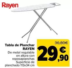 Oferta de Rayen - Tabla De Planchar  por 29,9€ en Carrefour