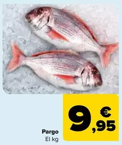 Oferta de Pargo por 9,95€ en Carrefour