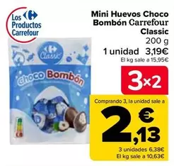 Oferta de Carrefour - Mini Huevos Choco Bombon Classic en Carrefour