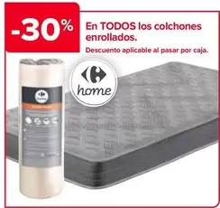 Oferta de En Todos Los Colchones Enrollados en Carrefour