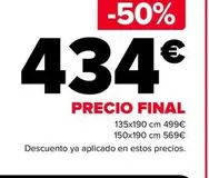 Oferta de Pikolin - Arcón Abatible Floor por 434€ en Carrefour