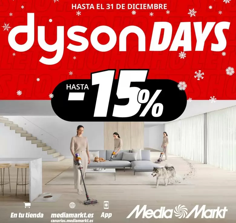 Oferta de Dyson -  Days en MediaMarkt