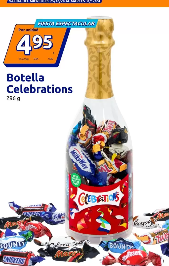 Oferta de Botella Celebrations por 4,95€ en Action