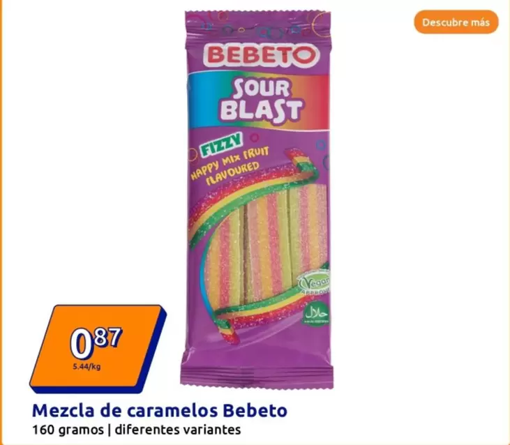 Oferta de Bebeto - Mezcla De Caramelos por 0,87€ en Action