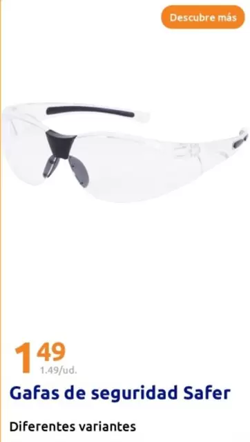 Oferta de Gafas De Seguridad por 1,49€ en Action