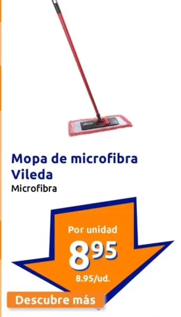 Oferta de Vileda - Mopa De Microfibra por 8,95€ en Action