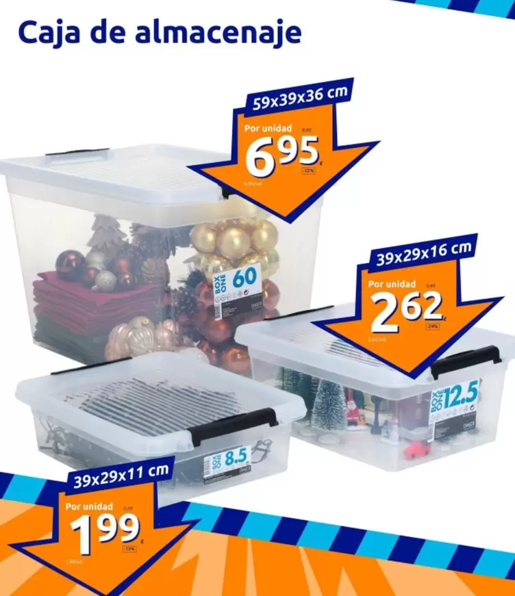 Oferta de Caja De Almacenaje por 1,99€ en Action