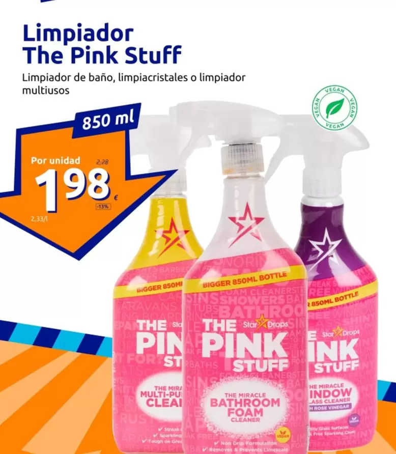 Oferta de The Pink Stuff - Limpiador  por 1,98€ en Action