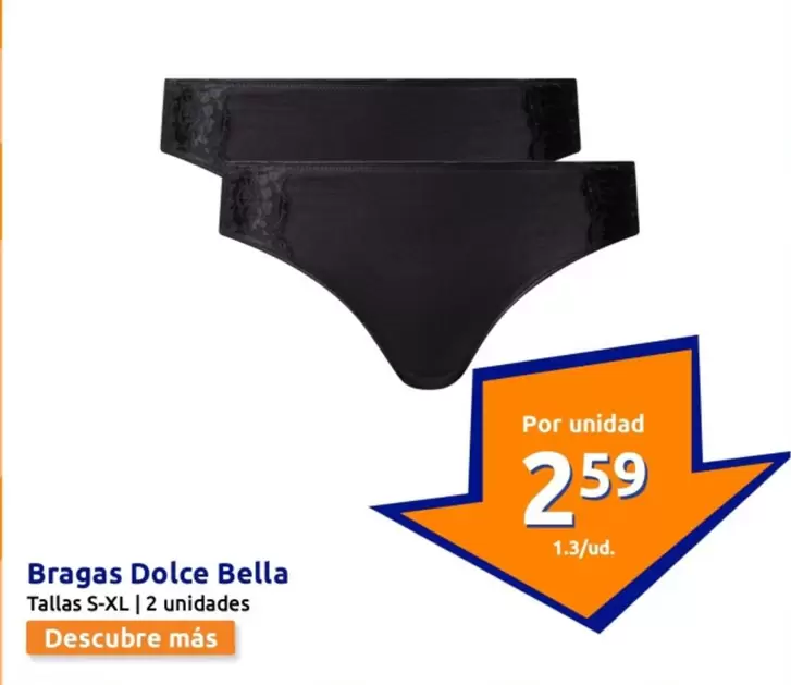 Oferta de Bragas Dolce Bella  por 2,59€ en Action