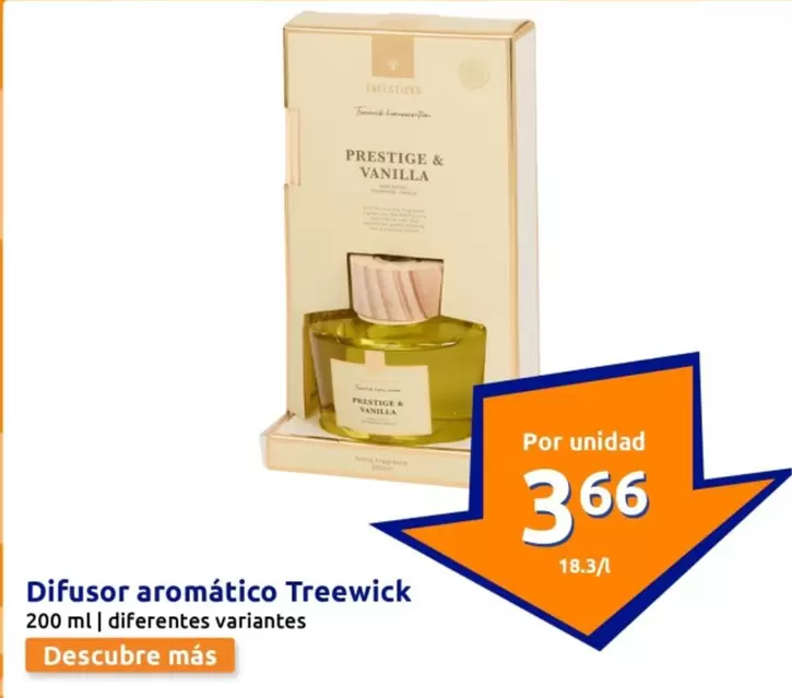 Oferta de Treewick - Difusor Aromático  por 3,66€ en Action