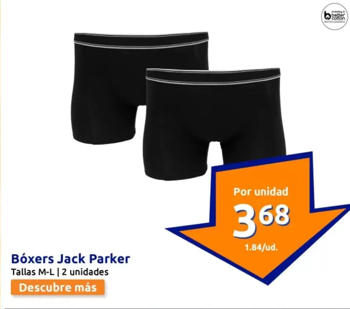 Oferta de Jack Parker - Boxers por 3,68€ en Action