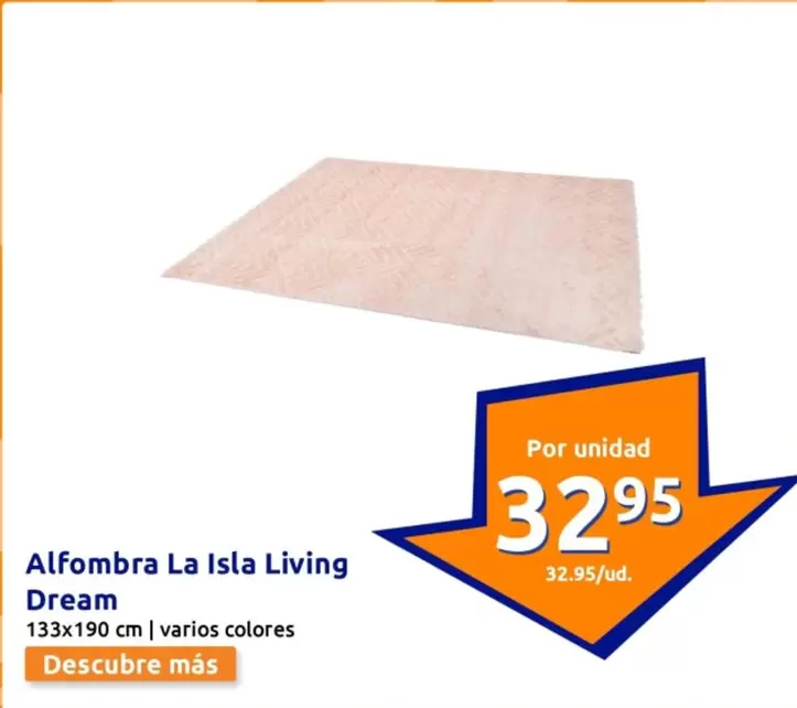 Oferta de Alfombra La Isla Living Dream  por 32,95€ en Action