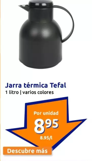 Oferta de Tefal - Jarra Termica por 8,95€ en Action