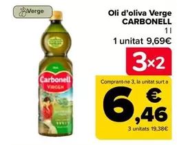 Oferta de Carbonell - Aceite De Oliva Virgen en Carrefour