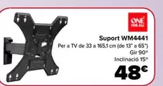 Oferta de Soporte WM4441 por 48€ en Carrefour