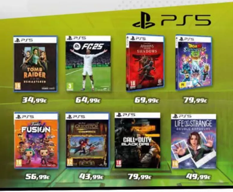 Oferta de Ps5 por 79,99€ en Toy Planet