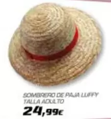 Oferta de Sombrero De Pawa Lliffy Talla Adulto por 24,99€ en Toy Planet