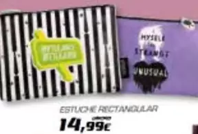 Oferta de Unusual - Estuche Rectangular por 14,99€ en Toy Planet