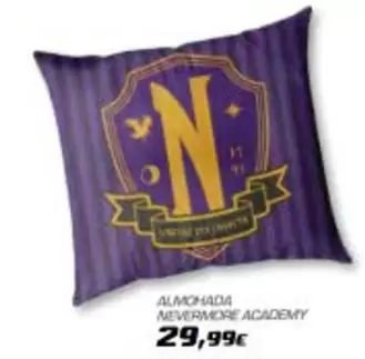 Oferta de Almohada Mediem/Noir Academy por 29,99€ en Toy Planet