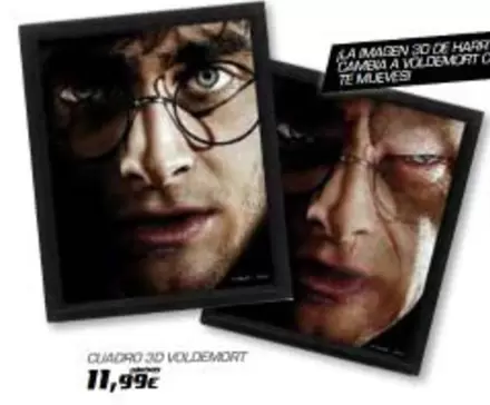 Oferta de Cuacro 3D Voldemort por 11,99€ en Toy Planet
