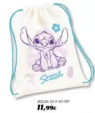 Oferta de Stitch - Bolsa por 11,99€ en Toy Planet