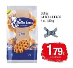 Oferta de La Bella Easo - Gofres por 1,79€ en Condis