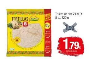 Oferta de Zanuy - Truites De Blat por 1,79€ en Condis