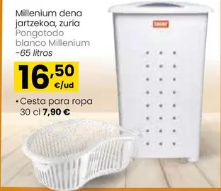 Oferta de Pongotodo Blanco Millenium por 16,5€ en Eroski