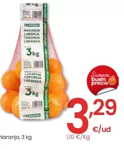 Oferta de Naranja por 3,29€ en Eroski