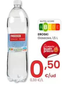 Oferta de Eroski - Gaseosa por 0,5€ en Eroski