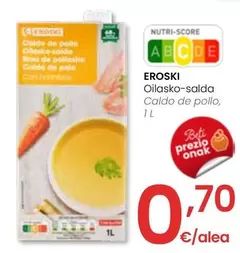 Oferta de Eroski - Caldo De Pollo por 0,7€ en Eroski