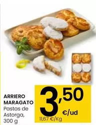 Oferta de Arriero Maragato - Pastas De Astorga por 3,5€ en Eroski