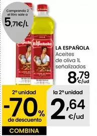 Oferta de La Española - Aceites De Oliva por 8,79€ en Eroski