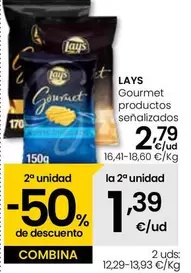 Oferta de Lay's - Gourmet  por 2,79€ en Eroski