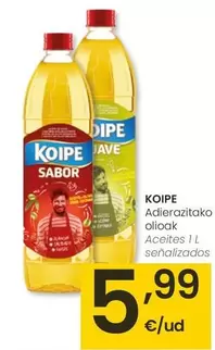 Oferta de Koipe - Aceites Senalizados por 5,99€ en Eroski