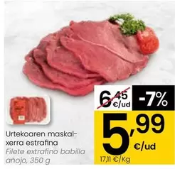 Oferta de Filete Extrafino Babilla Anojo por 5,99€ en Eroski