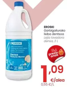 Oferta de Eroski - Lejia Lavadora Densa por 1,09€ en Eroski