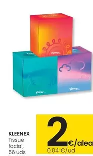 Oferta de Kleenex - Tissue Facial por 2€ en Eroski