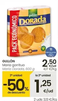 Oferta de Gullón - Maria Dorada por 2,5€ en Eroski