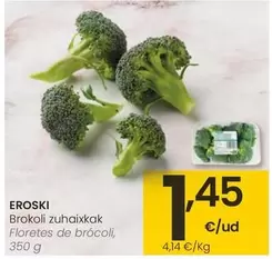 Oferta de Eroski - Floretes De Brócoli por 1,45€ en Eroski