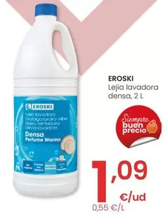 Oferta de Eroski - Lejia Lavadora por 1,09€ en Eroski