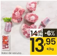 Oferta de Rabo De Vacuno por 13,95€ en Eroski