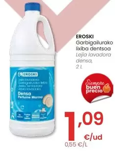 Oferta de Eroski - Lejia Lavadora Densa por 1,09€ en Eroski