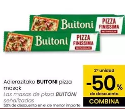 Oferta de Buitoni - Las Masas De Pizza Senalizadas en Eroski