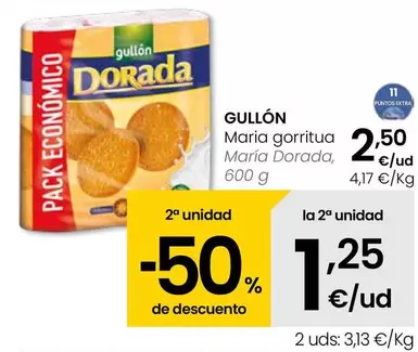 Oferta de Gullón - Maria Dorada por 2,5€ en Eroski